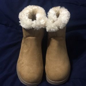Cat & Jack Tan Boots Size 1